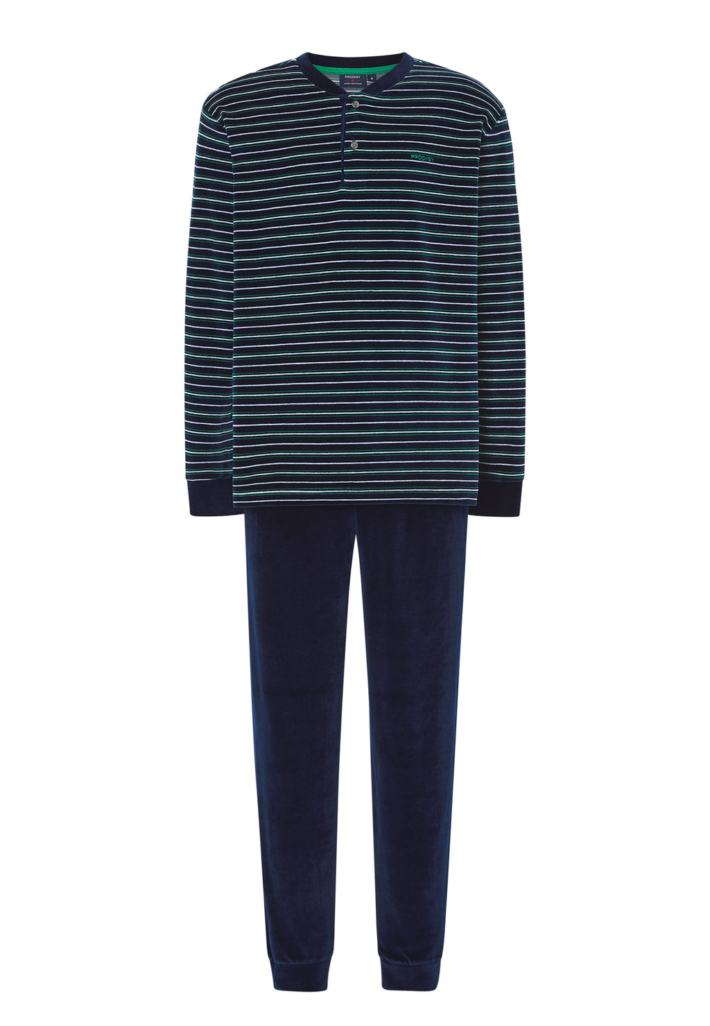 Navy striped online pajamas