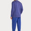 Pijama Hombre Largo Premium Tapeta Punto - Azul 5105_39