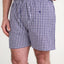 Pantalón Pijama Hombre Corto Popelín Cuadros - Azul 8544_39