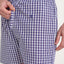 Pantalón Pijama Hombre Corto Popelín Cuadros - Azul 8544_39