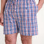 Pantalón Pijama Hombre Corto Popelín Cuadros - Azul 8546_36