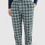   ▷ Pantalón Pijama Hombre Largo Premium Franela | Verde Marino | El Búho Nocturno - 59049274 - https://www.elbuhonocturno.com/  