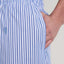 Pantalón Pijama Hombre Largo Algodón Popelín Rayas - Azul 8945_33